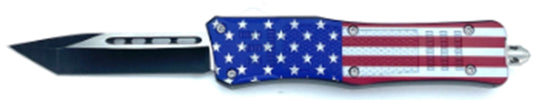 US Flag OTF Knife
