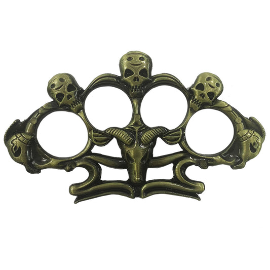 Brass Knuckles for Sale - Baphomet Knuckle Dusters | $5 Shipping