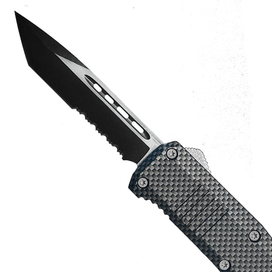 Best OTF Knives Under $50 - "Ultimate" Carbon Fiber OTF Knife