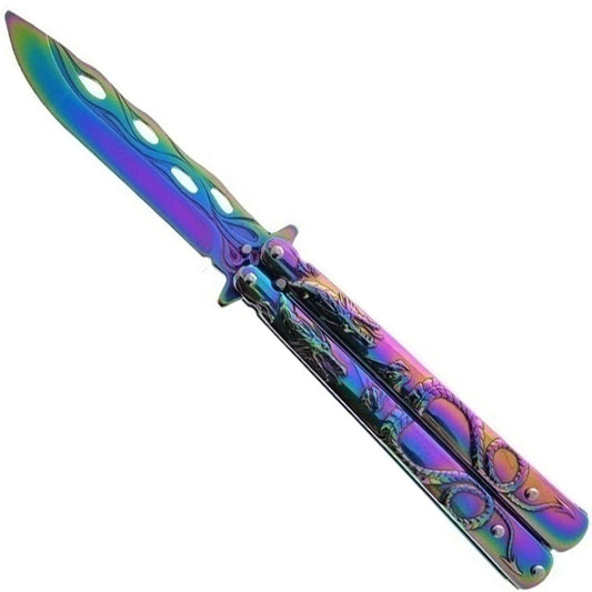 Butterfly Knives Under $50 - "Lunar Dragon" Butterfly Knives