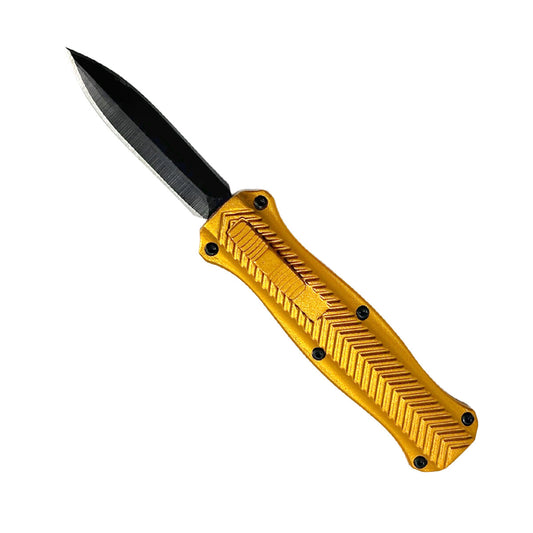 Gold Mini OTF Knife | Compact, Reliable, Tactical Blade