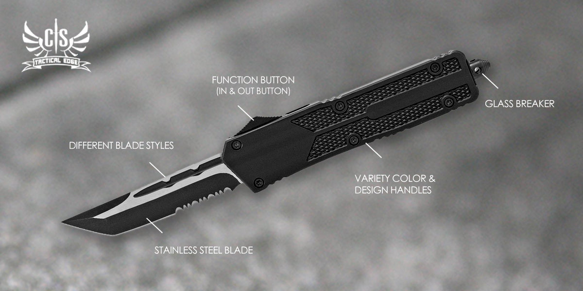 Out the Front Automatic Knives | Buy Tactical OTF Knives – CS Tactical Edge