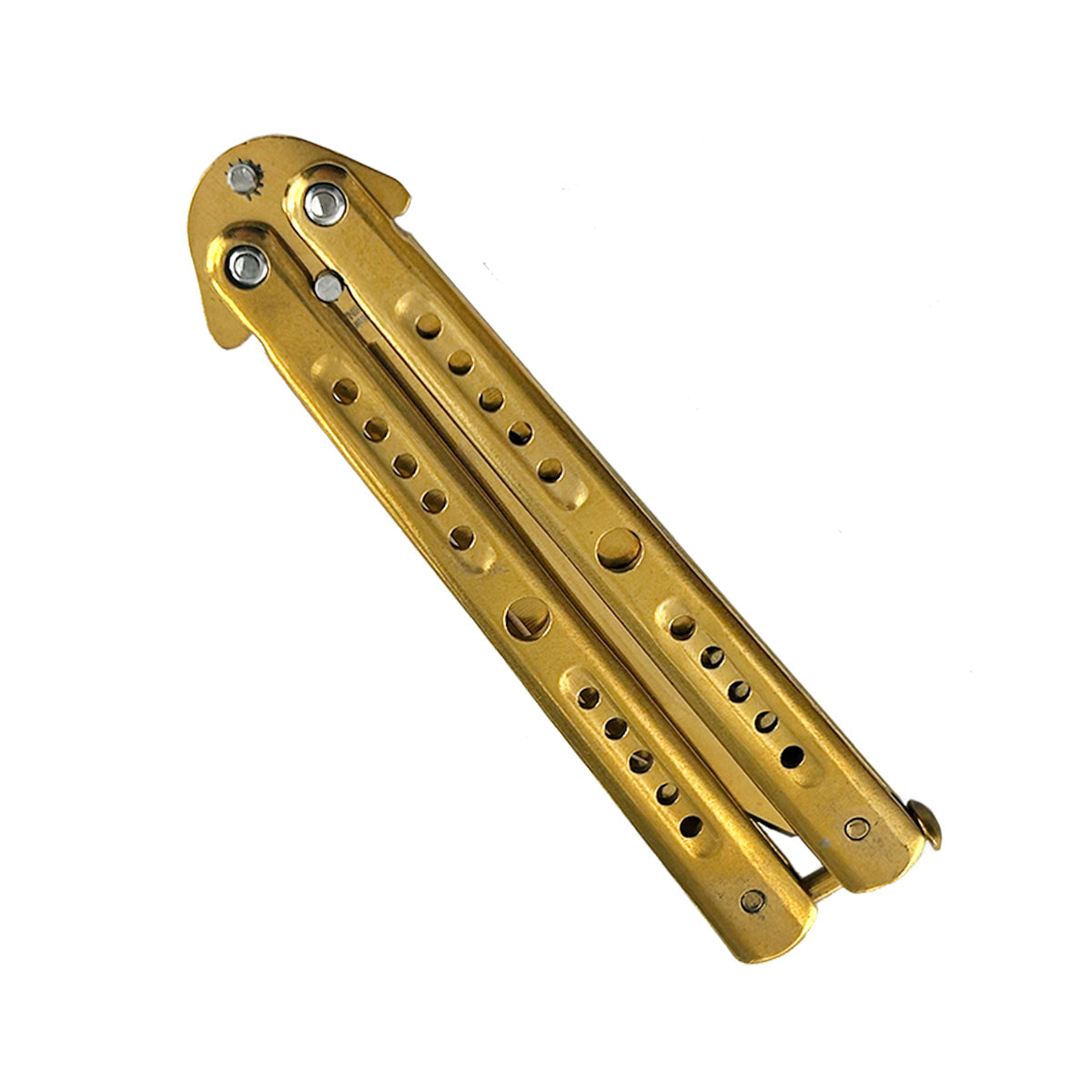 Gold "Tikal" Butterfly Knife