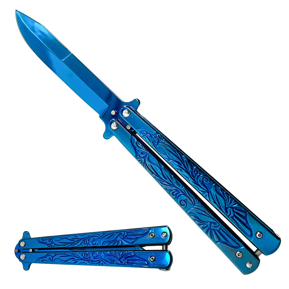 "Vines" Butterfly Knife