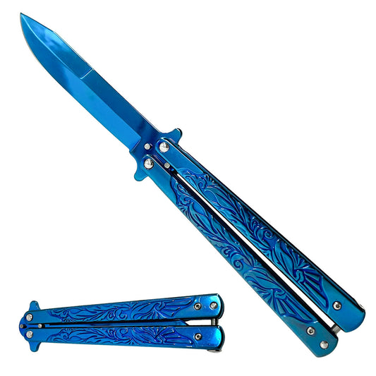 "Vines" Butterfly Knife