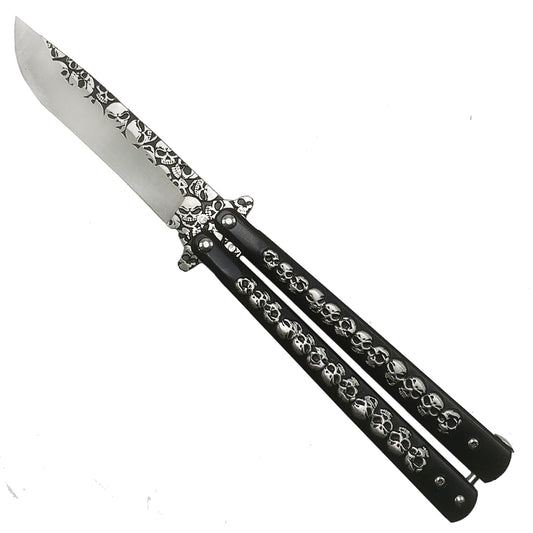 CS Tactical Edge "Onyx" Black Butterfly Knife