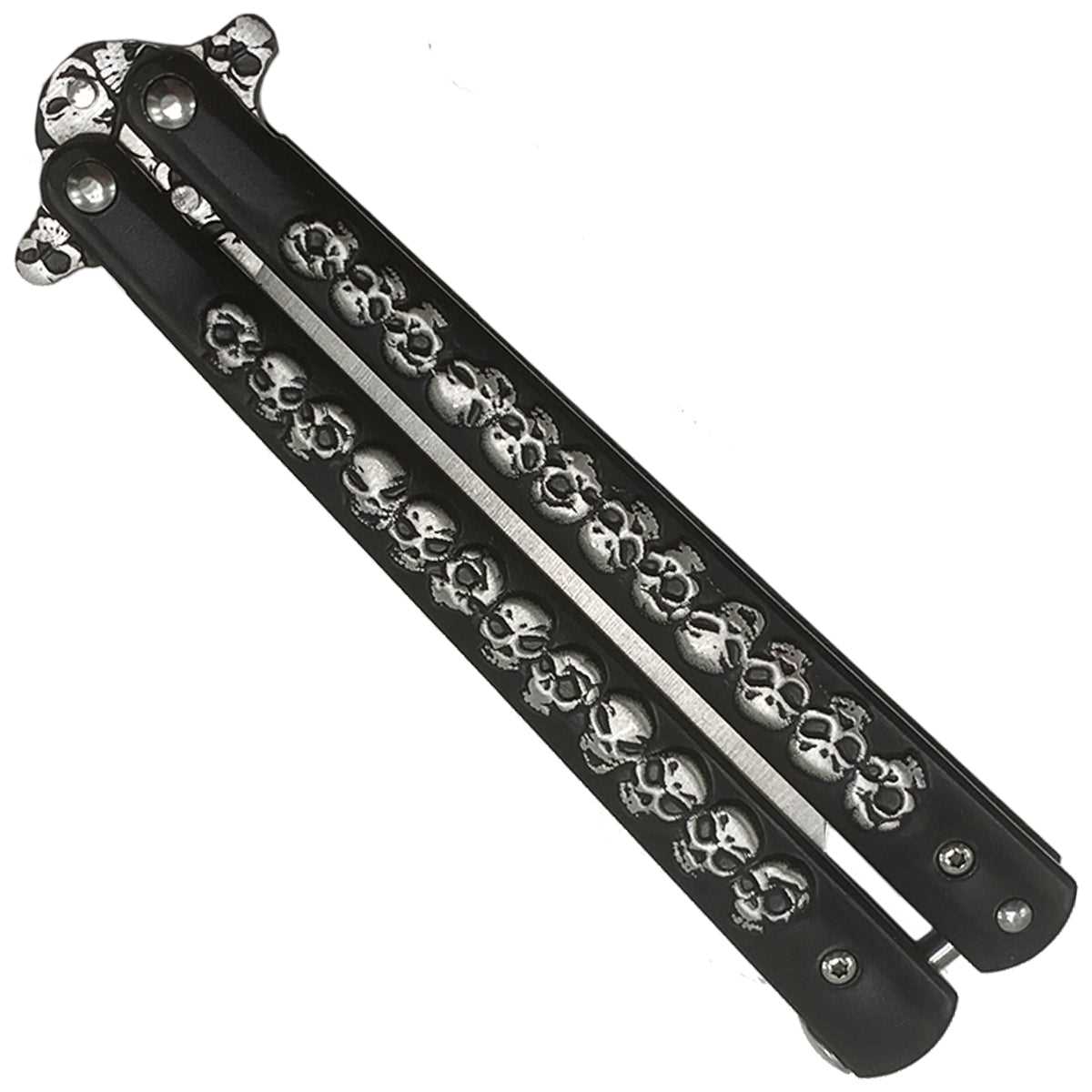 CS Tactical Edge "Onyx" Black Butterfly Knife