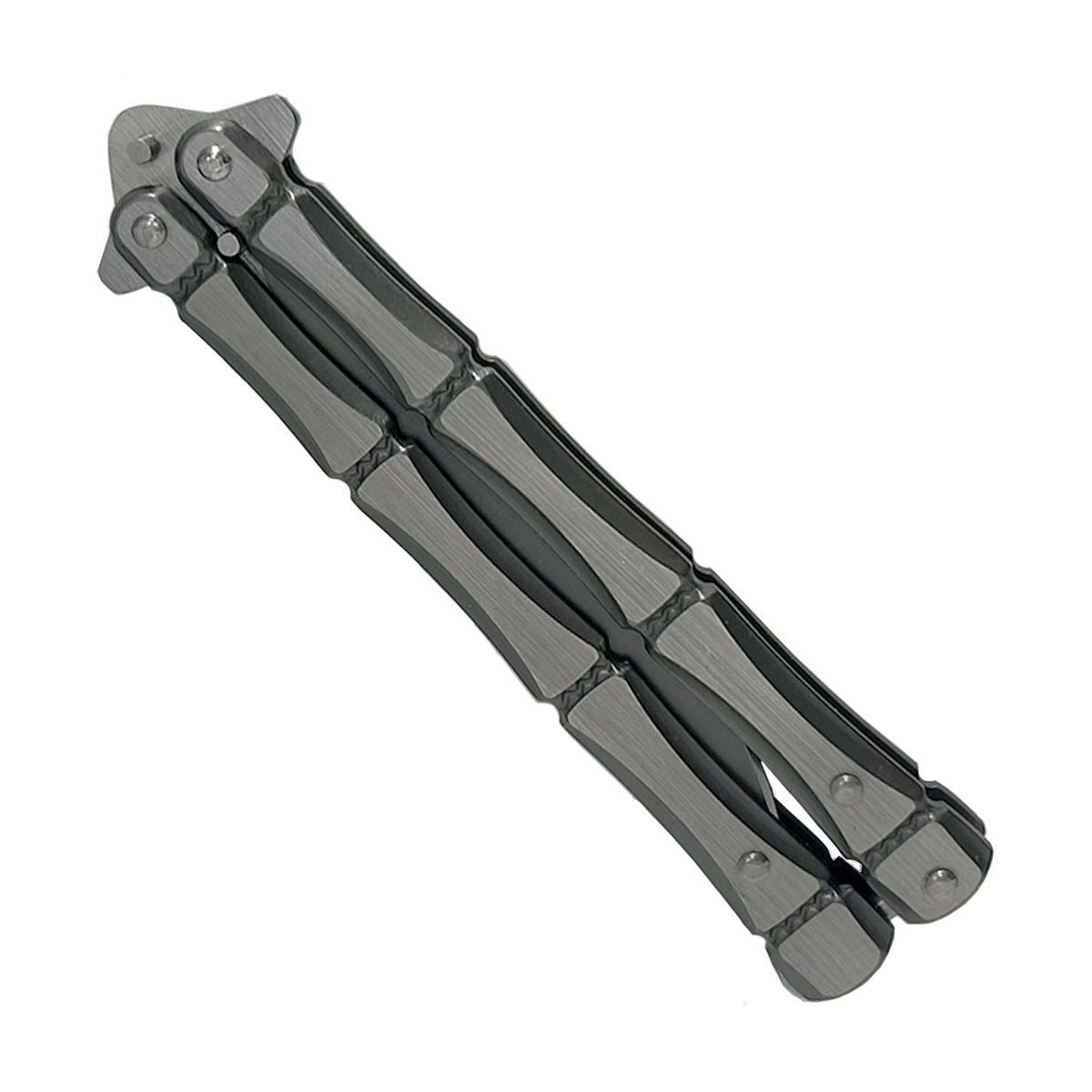 Gray "Titan" Butterfly Knife