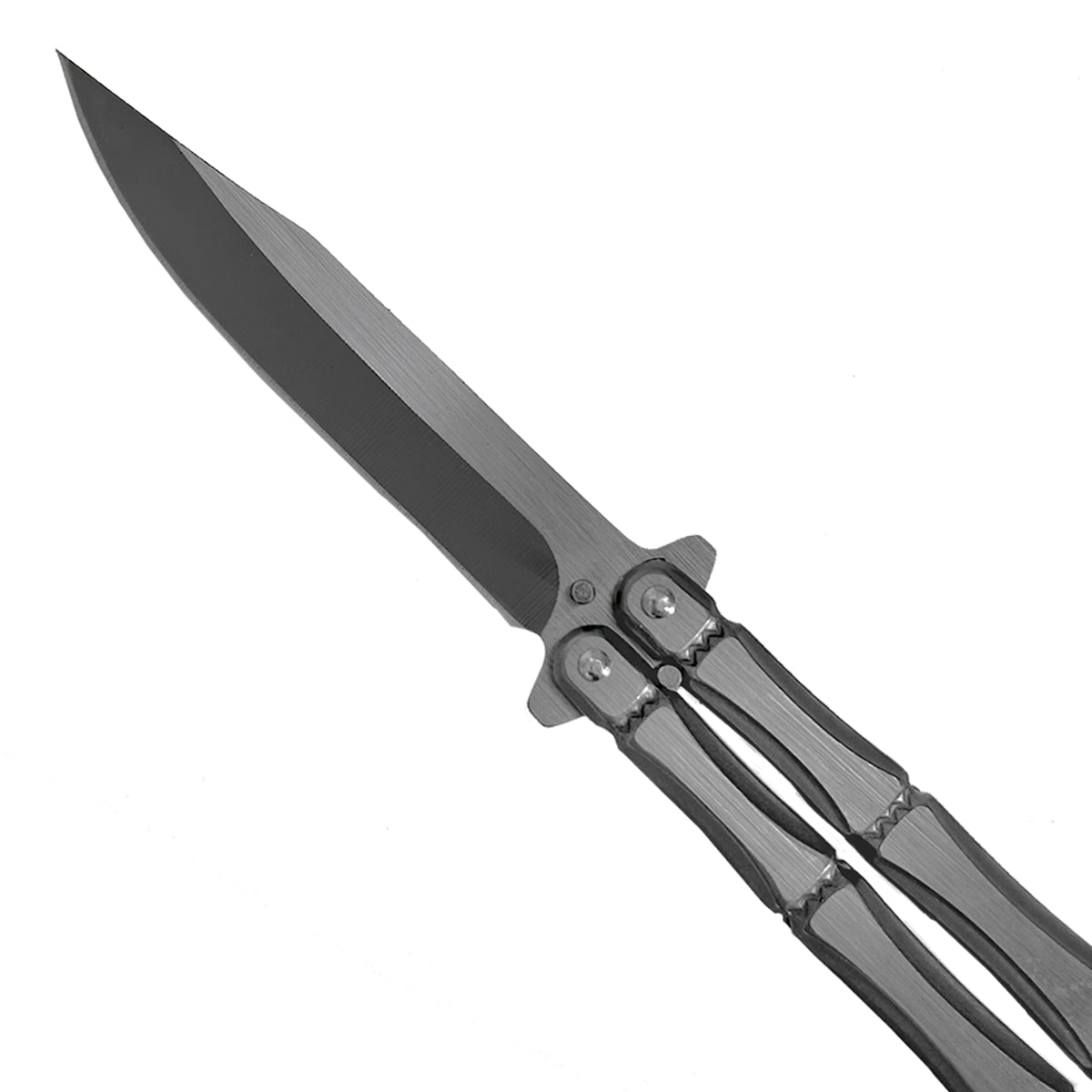 Gray "Titan" Butterfly Knife