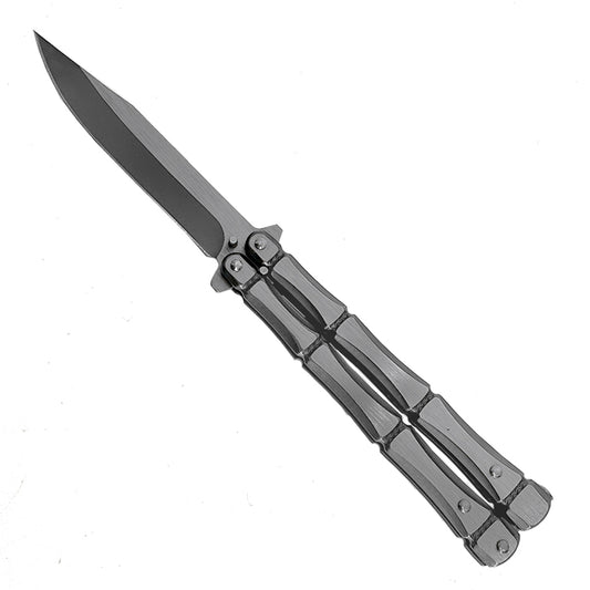 Gray "Titan" Butterfly Knife