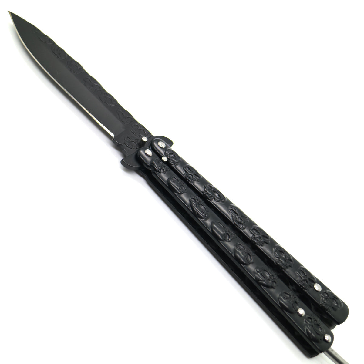 "Skullz" Butterfly Knife