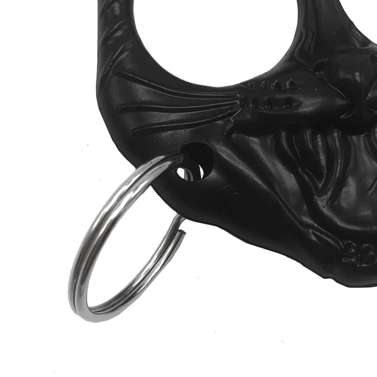 Plastic Knuckles for Sale - ABS Plastic Black Cat  Knuckles Keychain