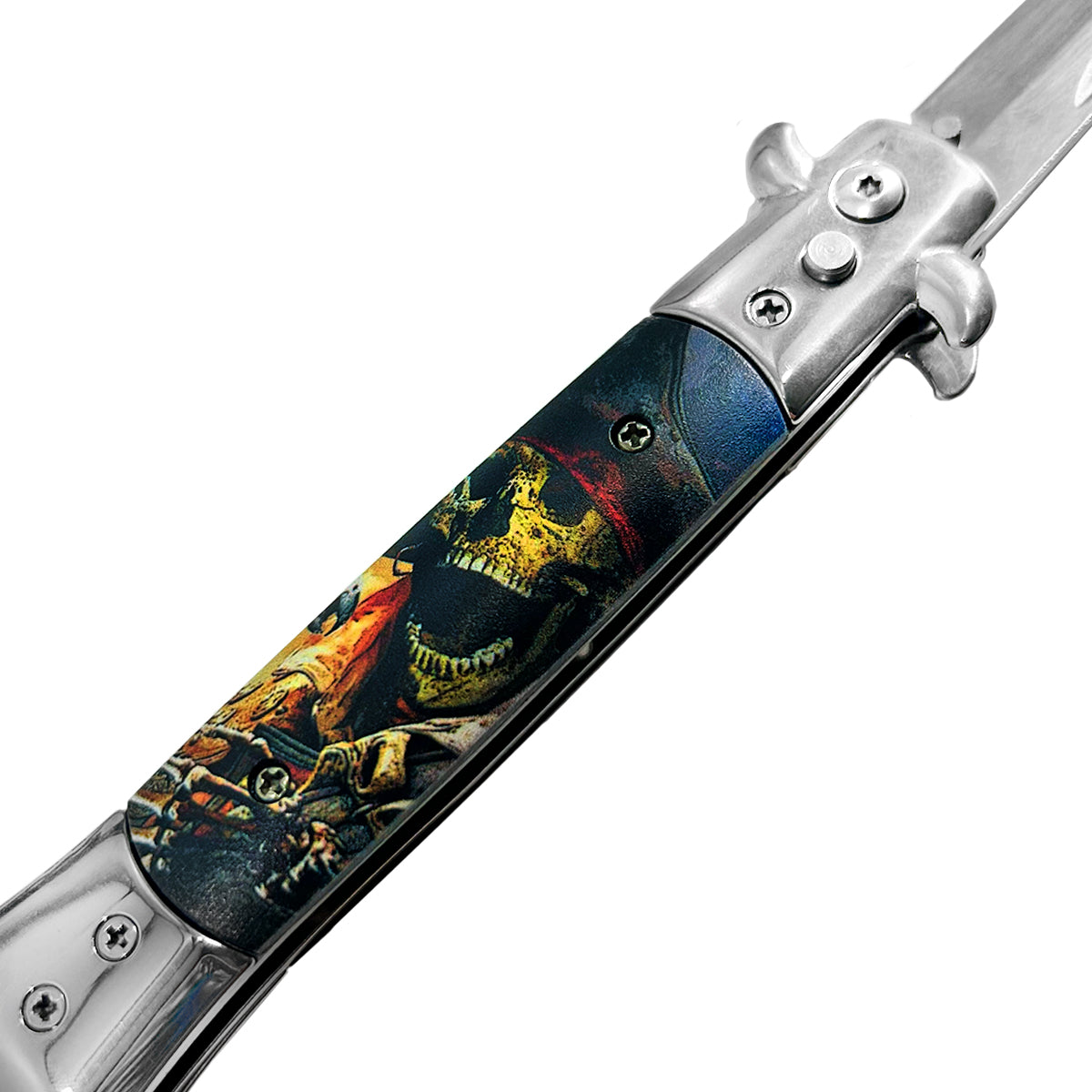 Pirate Skull Switchblade