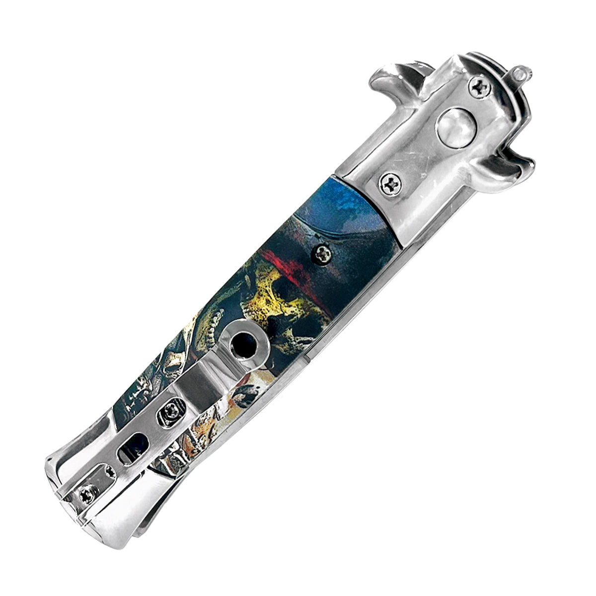 Pirate Skull Switchblade