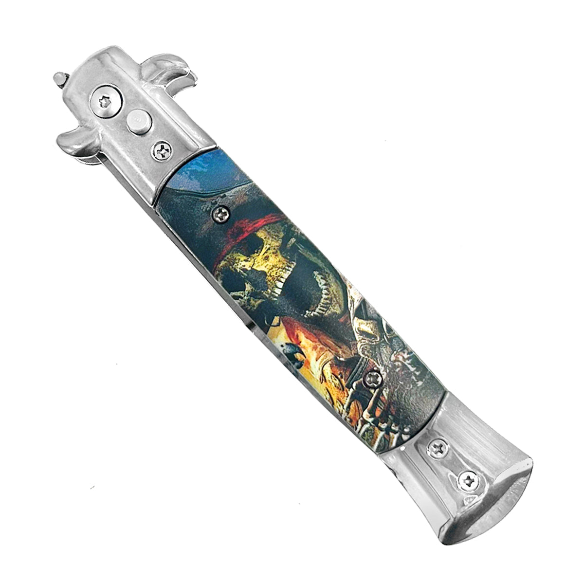 Pirate Skull Switchblade