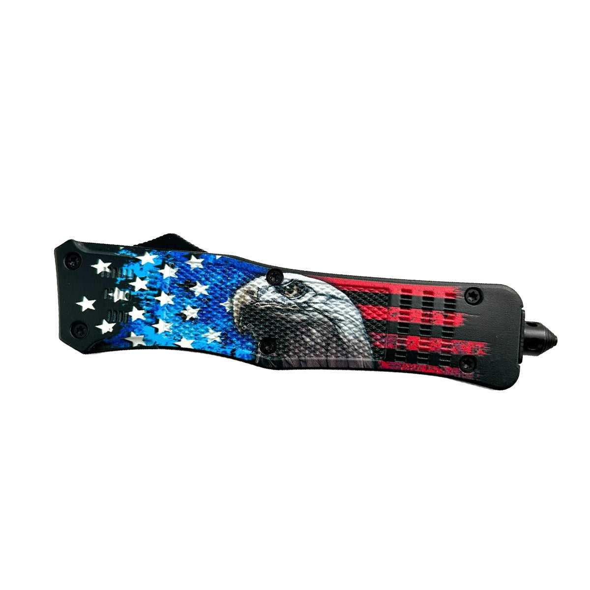 "Primary" Eagle / USA Flag OTF Knife