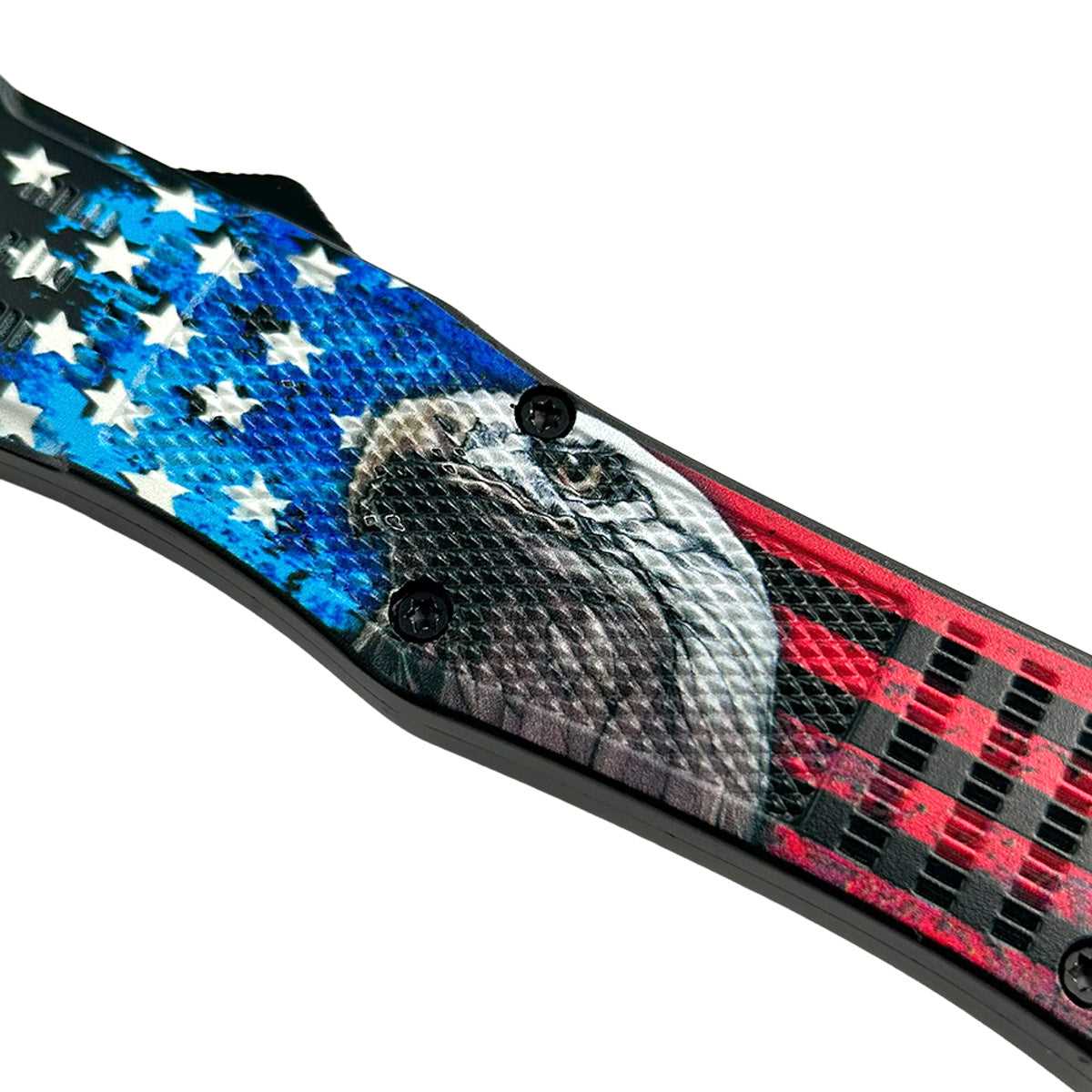 "Primary" Eagle / USA Flag OTF Knife