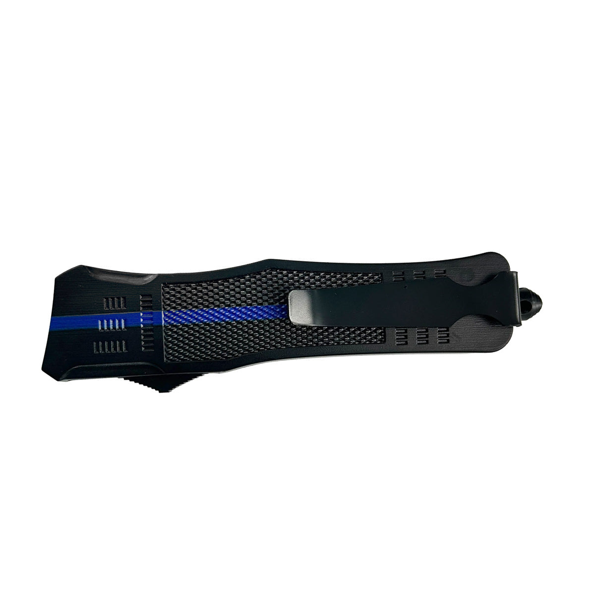 "Slick" Thin Blue Line OTF Knife