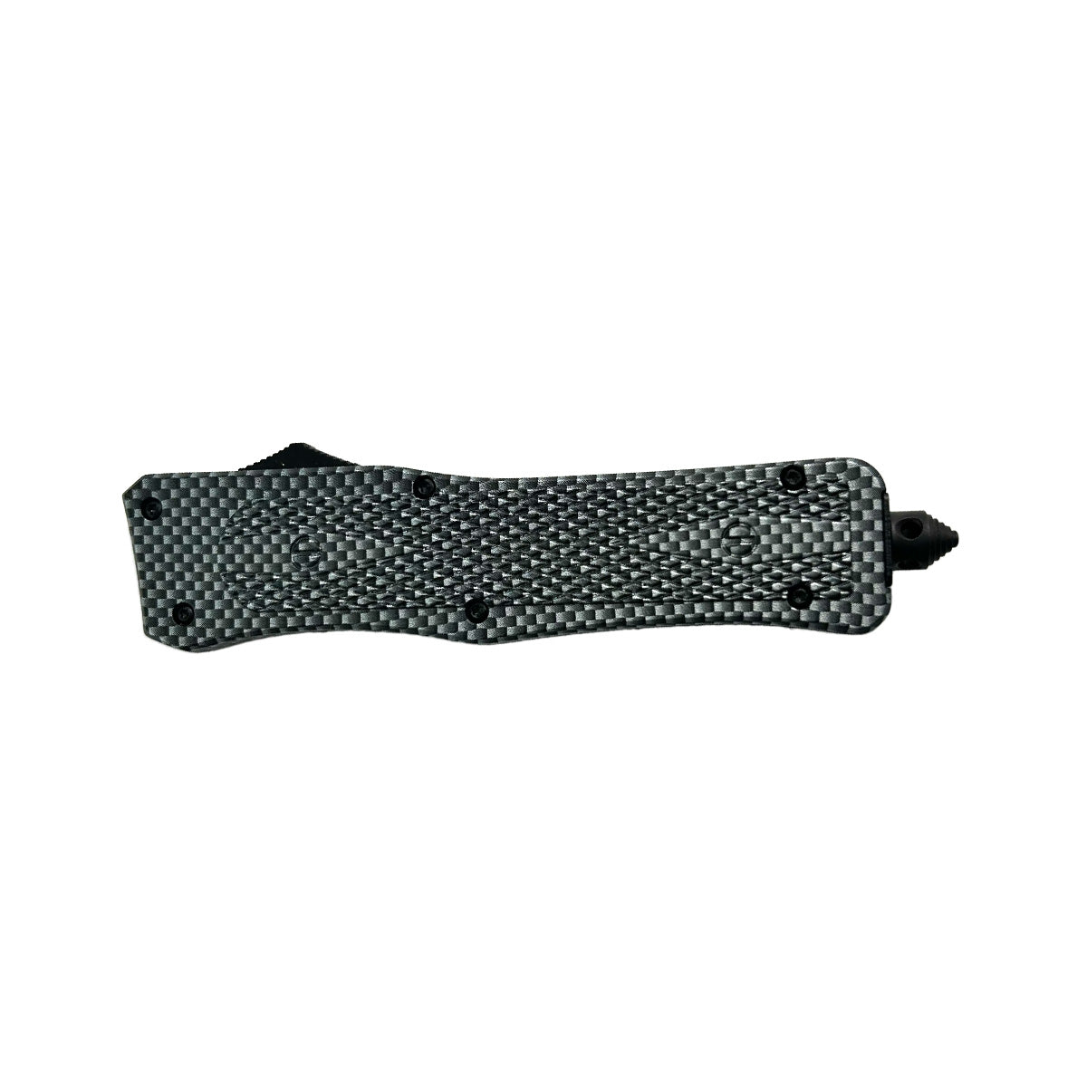 "Nightedge" Double Edge Serrated Carbon Fiber OTF Knife