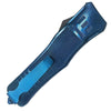 Blue Solid Metal OTF Knife for Sale - Buy OTF Knives Online.