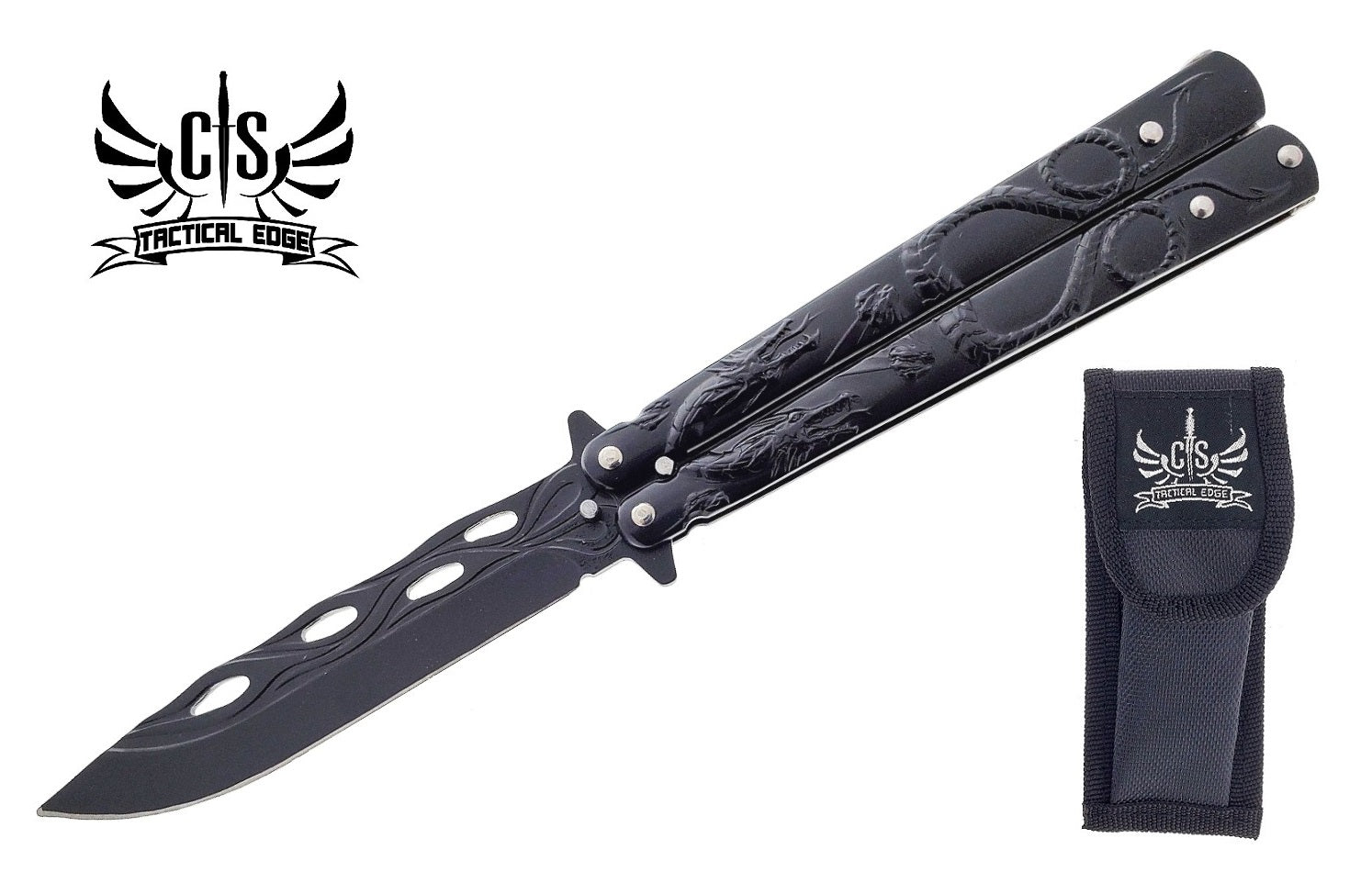 Dragon Handle Butterfly Knife