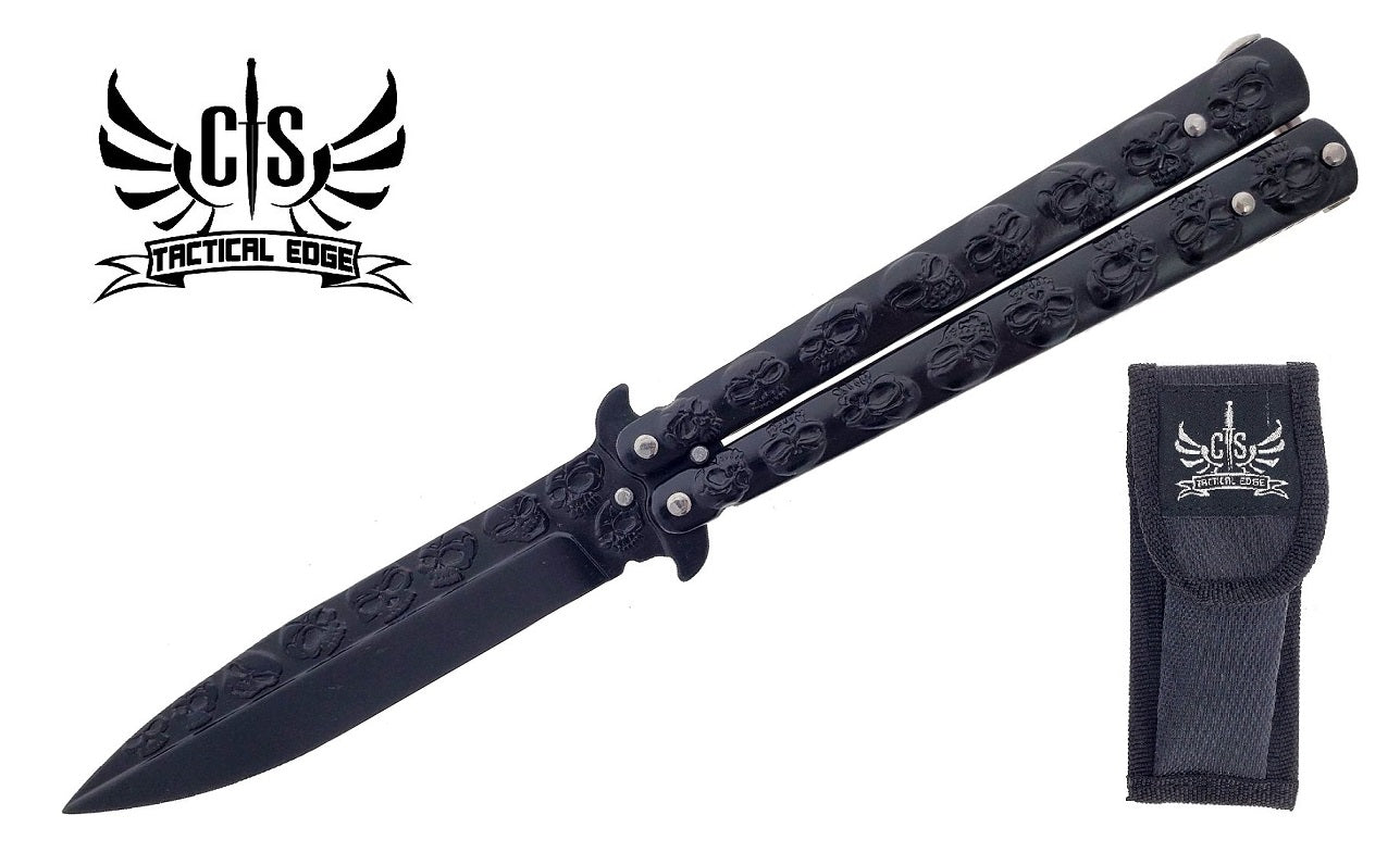 Skulls Butterfly Knives