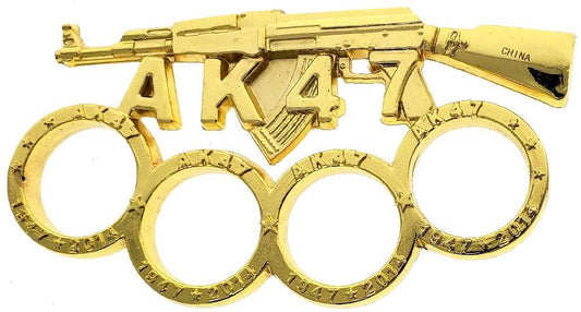 Brass Knuckle - "AK47" Knuckle Duster for Sale