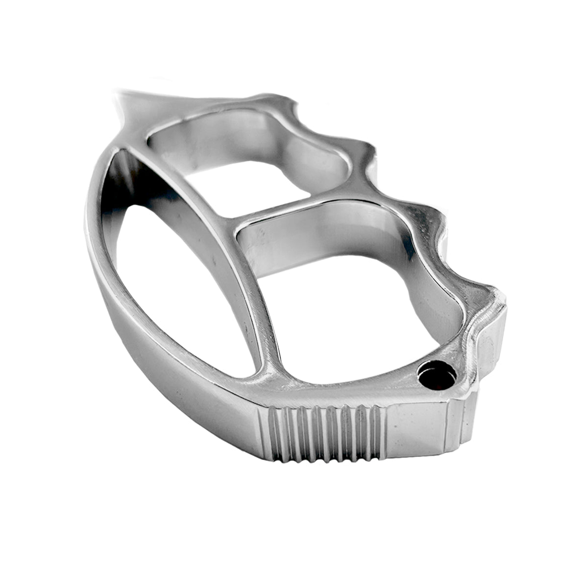 "Exotic" Chrome Brass Knuckles