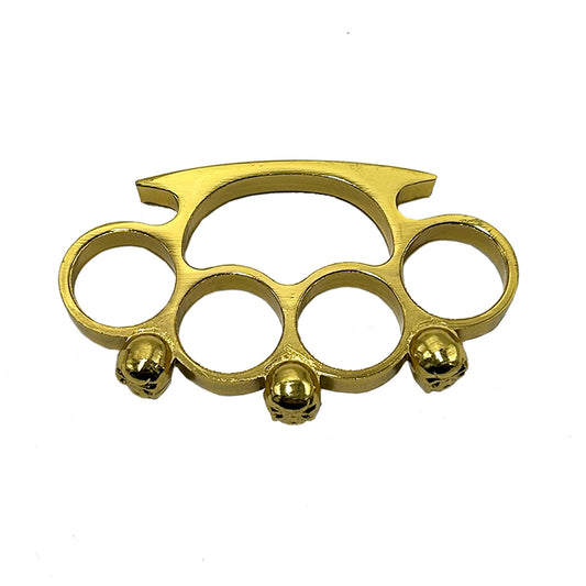 Gold Skull Brass Knuckles