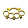 Gold Skull Brass Knuckles