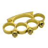 Gold Skull Brass Knuckles