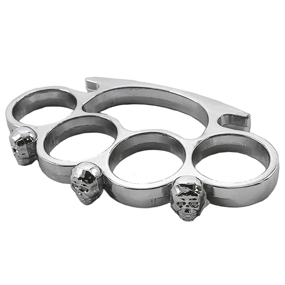 Brass Knuckles for Sale - Silver Skulls Knuckle Duster Online