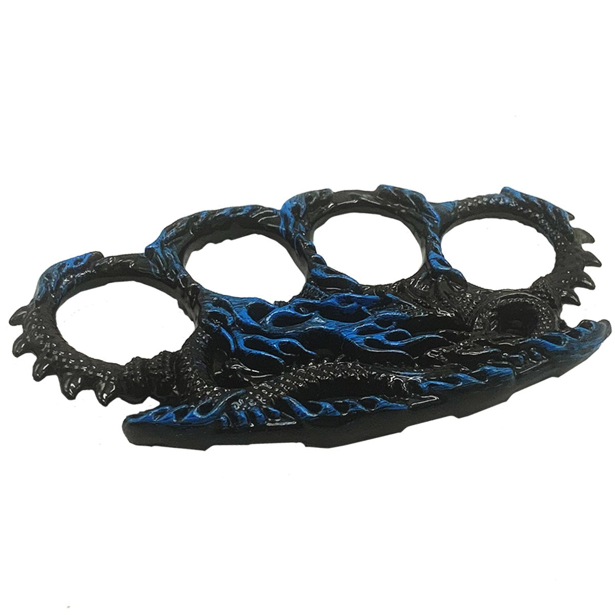 Brass Knuckles for Sale - ‘Blue Dragon’ Knuckle Dusters | $5 Shipping