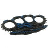 Brass Knuckles for Sale - ‘Blue Dragon’ Knuckle Dusters | $5 Shipping