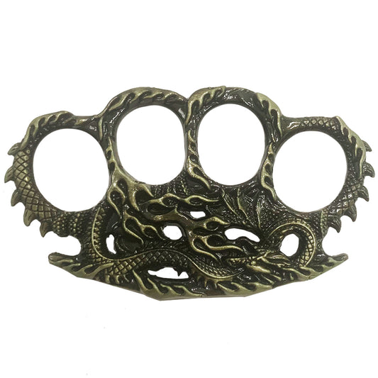 Bronze Dragon Brass Knuckles