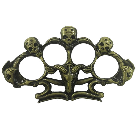 Brass Knuckles for Sale - Baphomet Knuckle Dusters | $5 Shipping 