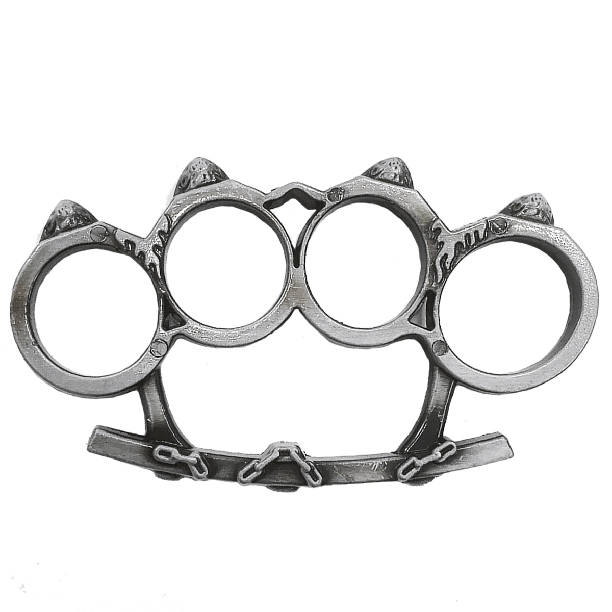 Brass Knuckle "Chains & Flames" | Buy Now - $5 Shipping