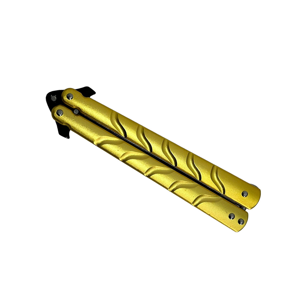 Balisong Knife - "Shadow Dancer" Gold Butterfly Knife 