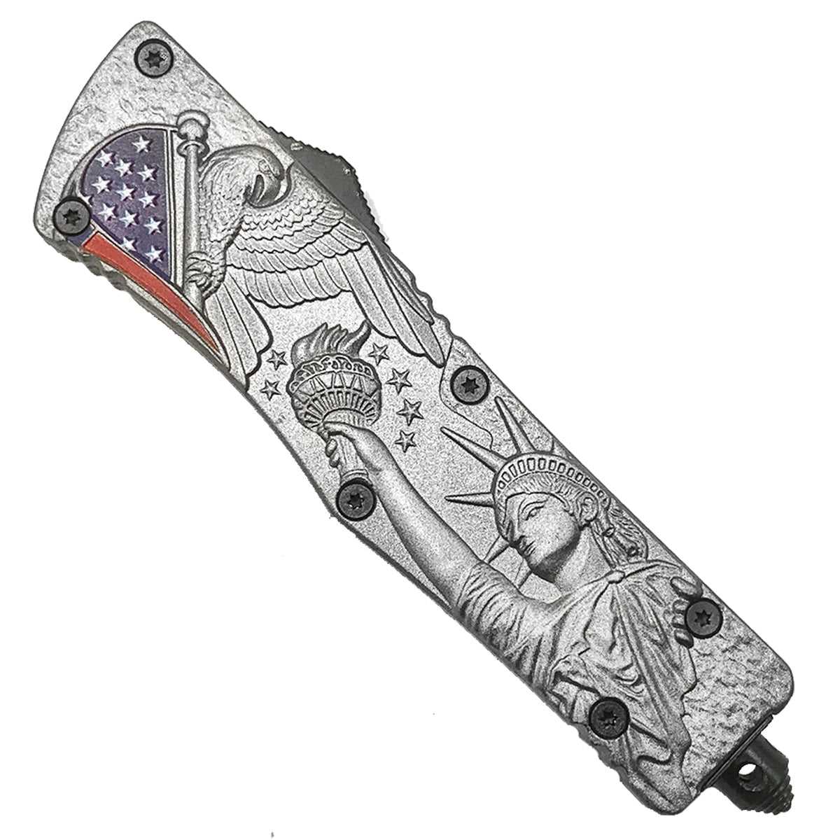 Automatic OTF Knife for Sale - "Blue Freedom" OTF Knife - $5 Shipping