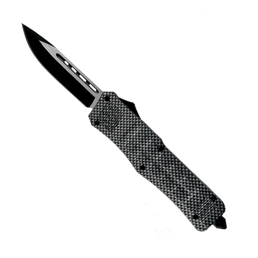 Best OTF Knife Under $100 - "Barricade" Carbon Fiber OTF Knives