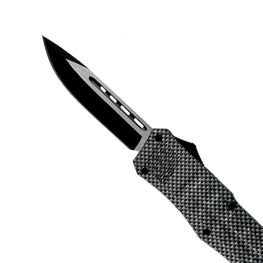 Best OTF Knife Under $100 - "Barricade" Carbon Fiber OTF Knives