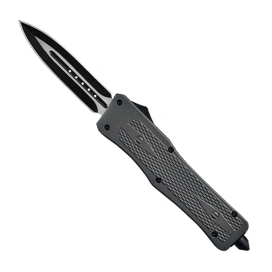 Best OTF Knife Under $100 - "Nightedge" Silver OTF Knife for Sale