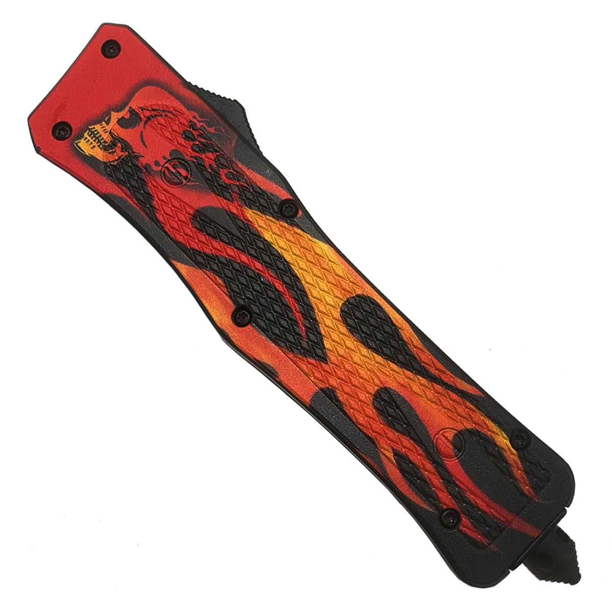 Best OTF Knives for Sale - Buy OTF Knife "Flames" | $5 Shipping