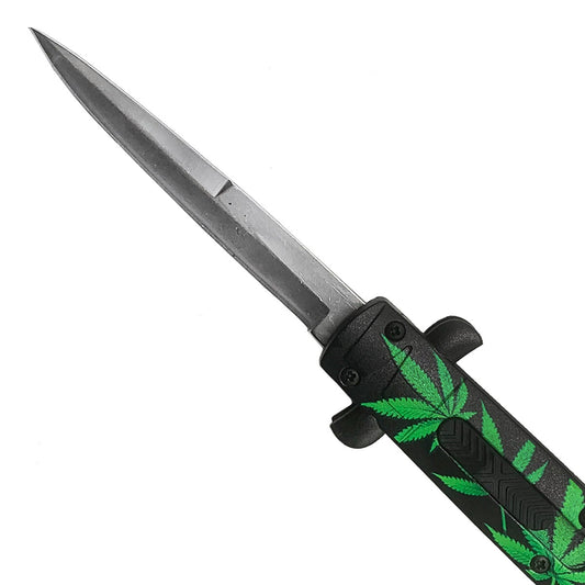 Best OTF Stiletto Under $50 - "Herbalist" OTF Stiletto Knife for Sale