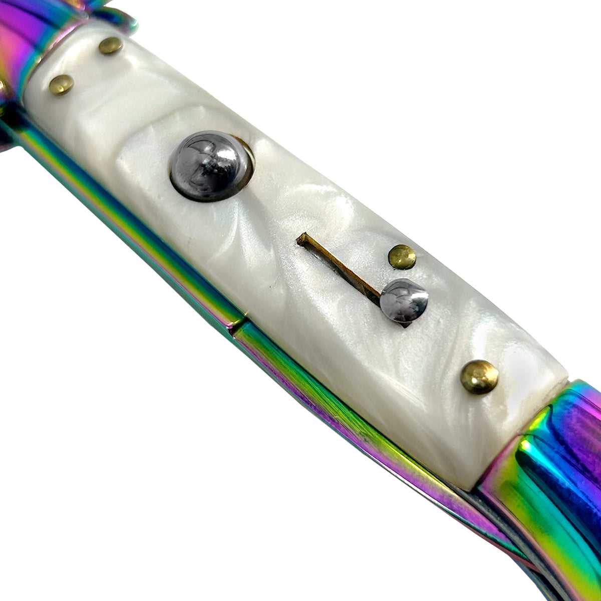 Switchblade Knife - Shop "Classico" Rainbow Switchblade.