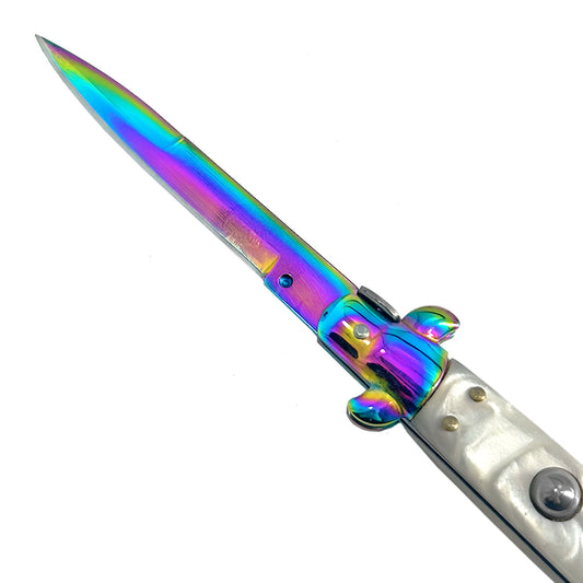 Switchblade Knife - Shop "Classico" Rainbow Switchblade.