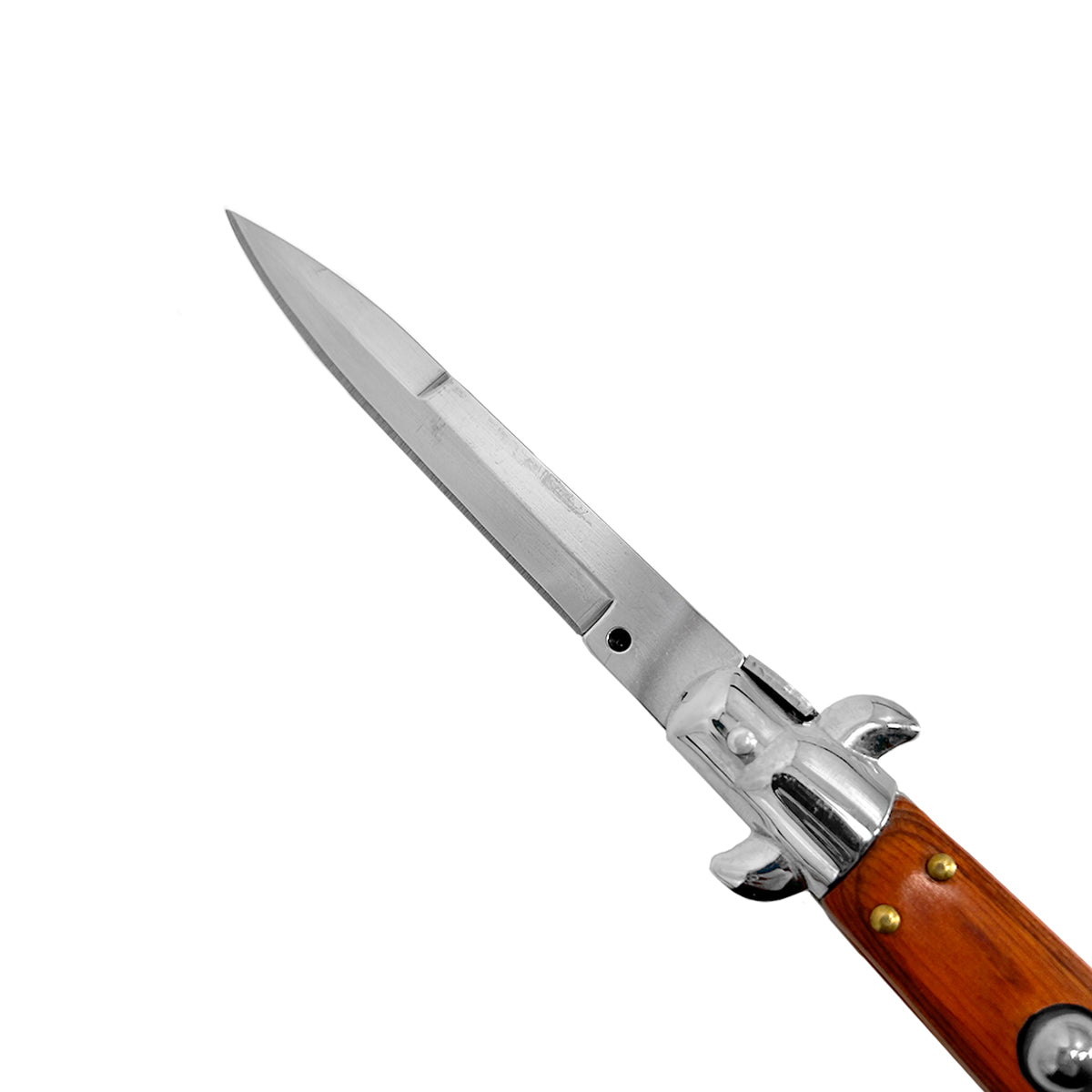 Best Switchblade Under $50 -  "Classico" Wood Handle Switchblade