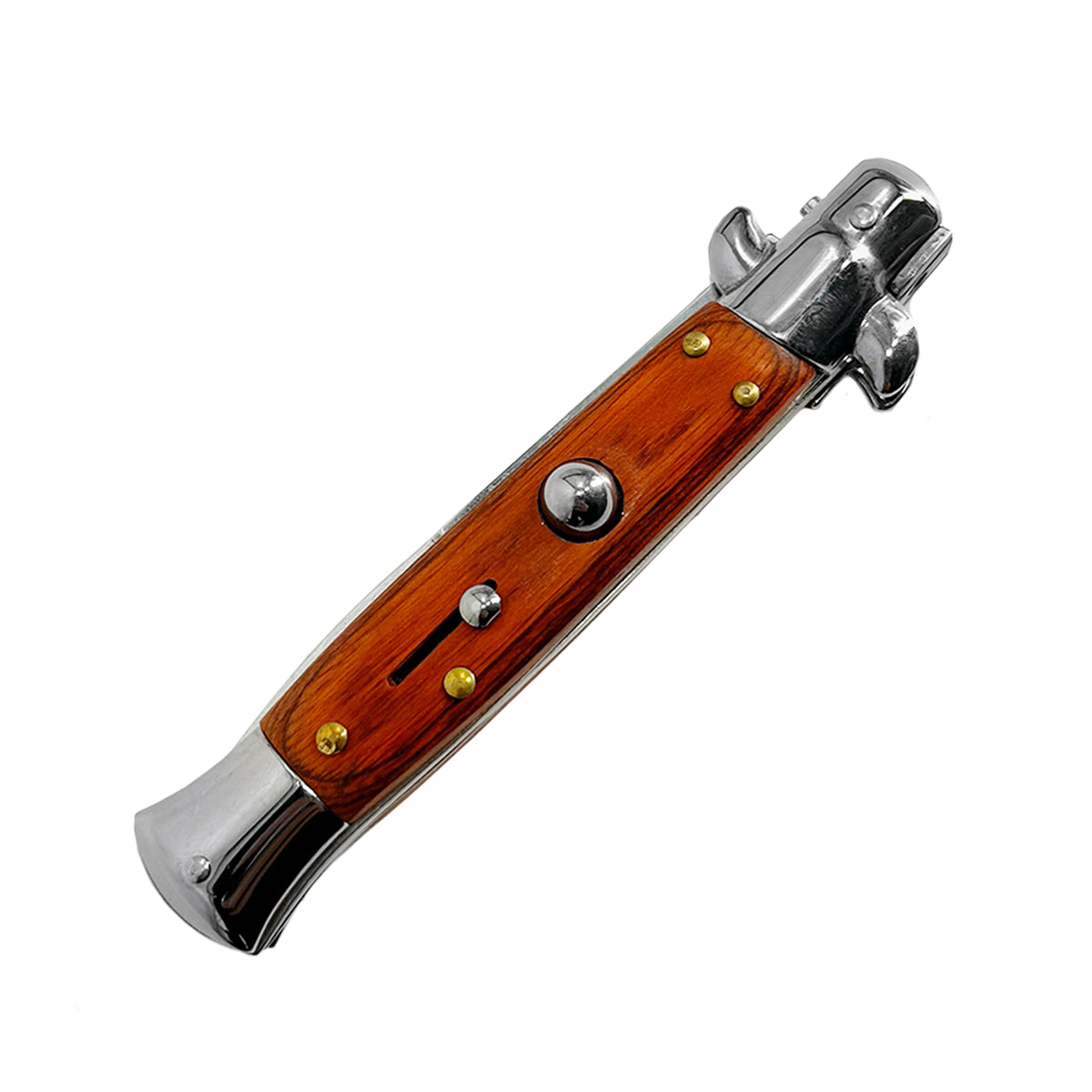 Best Switchblade Under $50 -  "Classico" Wood Handle Switchblade