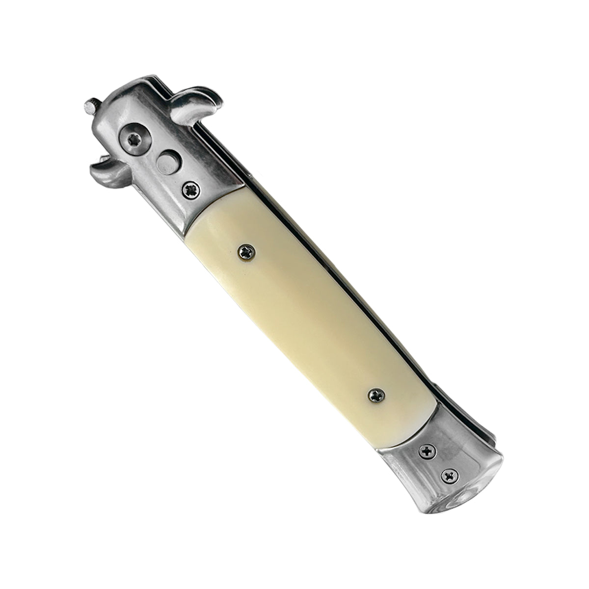 Best Switchblade Under $50 | "Polished" Ivory Handle Switchblade