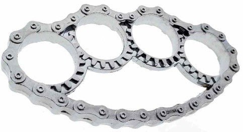 Brass Knuckles - "Gears" Brass Knuckles for Sale | $5 Fast Shipping